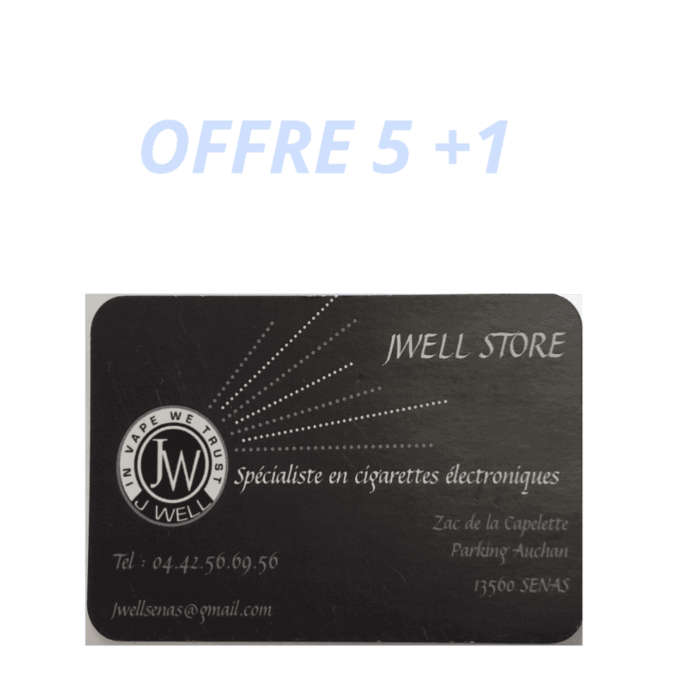 OFFRE FLACONS 10ML : 5+1
