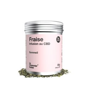 INFUSION - CBD - LE CHANVRIER SUISSE - FRAISE (SOMMEIL)