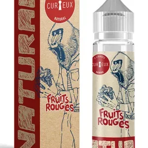 E-liquide Fruits Rouges sans PG 50ml Curieux – Base Végétol – Jwell Sénas