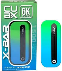 Batterie X-Bar CubX 1500 mAh couleur Ocean Mist