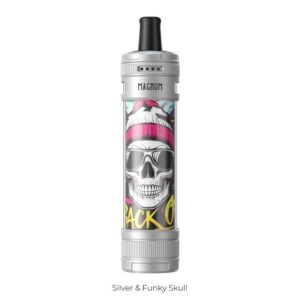 E-Chicha Magnum Aspire Silver Funky Skull cigarette électronique grand format